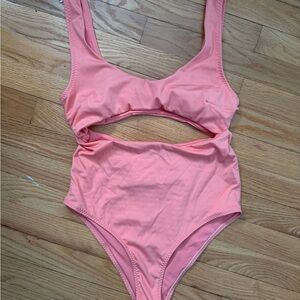 Zara Coral Swimwear